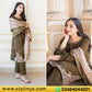 Aisling Embroidered Unstitched Dhanak 3Pc Suit - SL1001