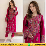 BATIK Embroidered Unstitched Dhanak 2Pc Suit - SL1015