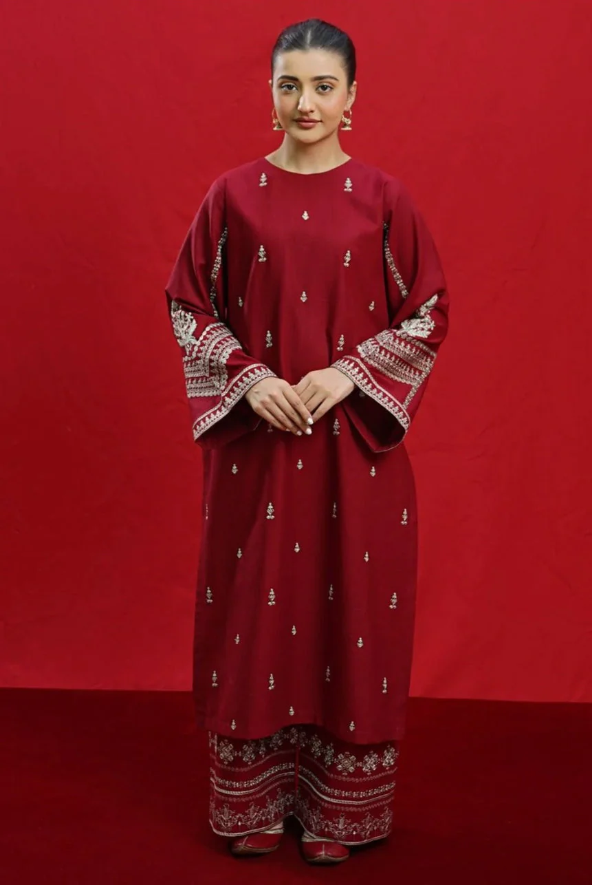 Aisling Dhanak 3Pcs Embroidered Winter Collection 2025