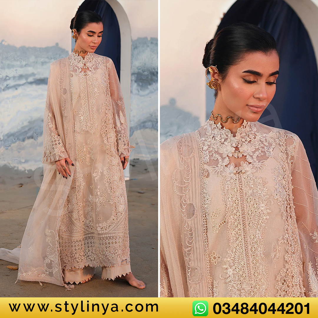 Qalamqar Luxury lawn 2026 Sahil Kinaray