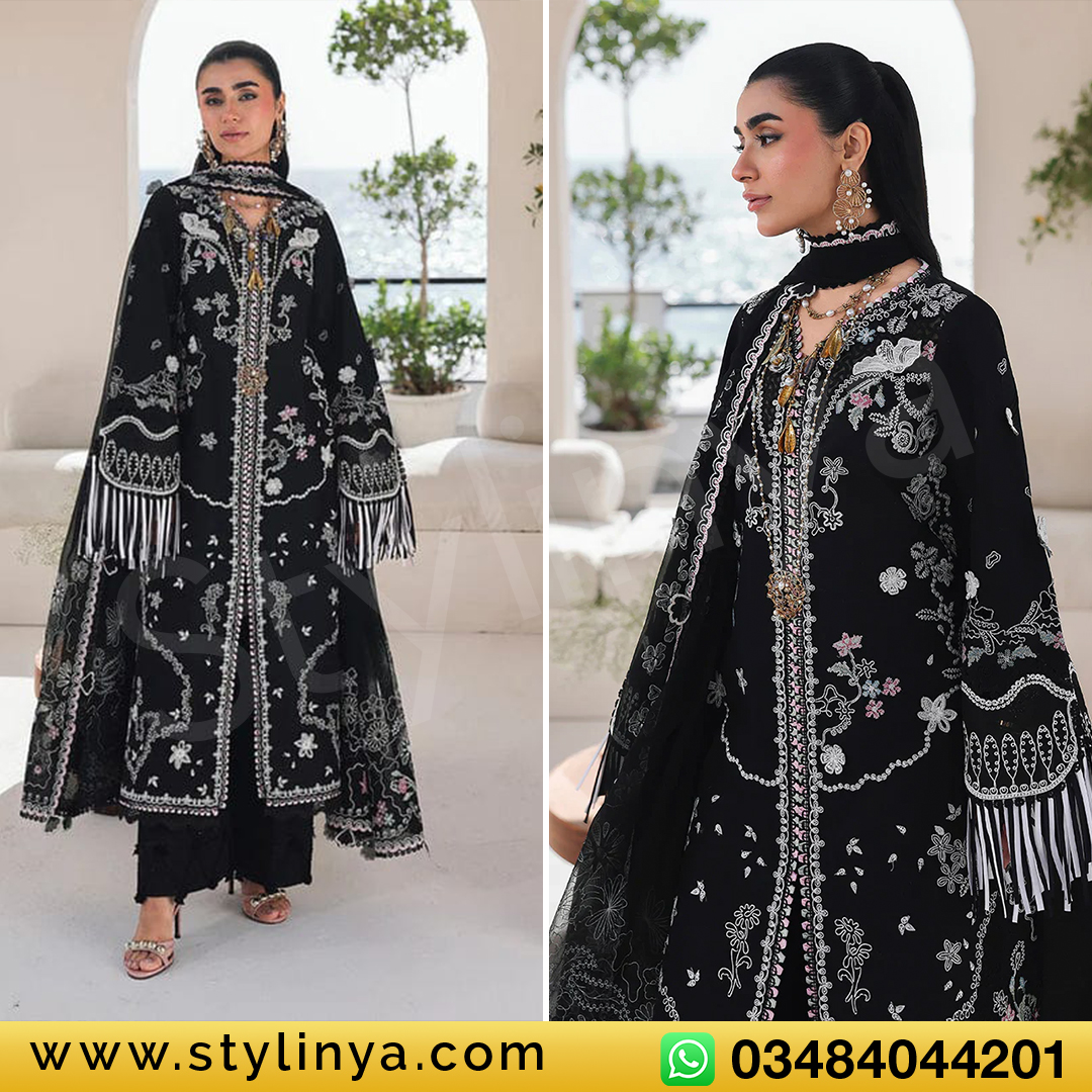 Qalamqar Luxury lawn 2026 Sahil Kinaray