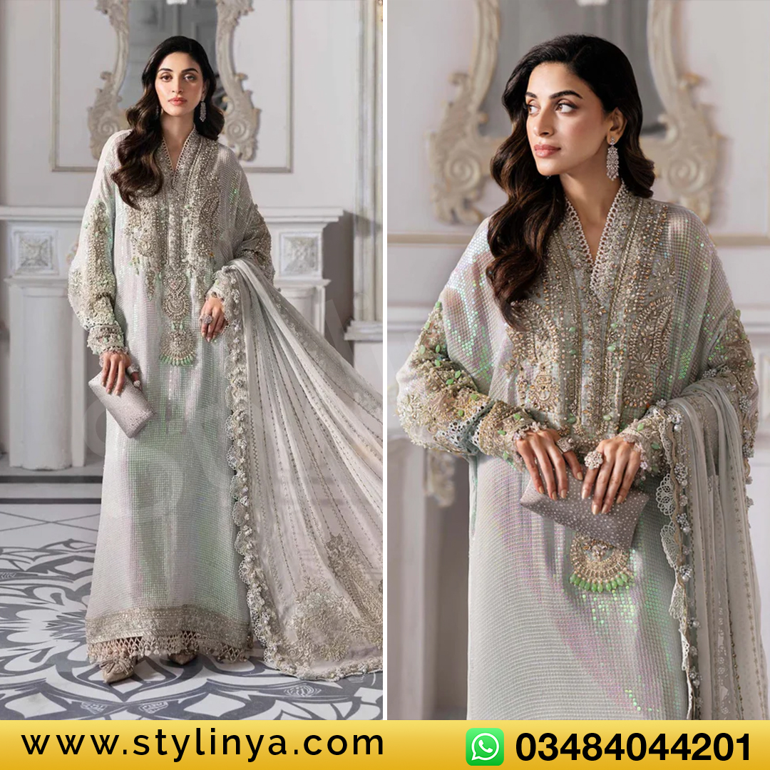 Maria.B Luxury Chiffon Embroidered Unstitched Collection