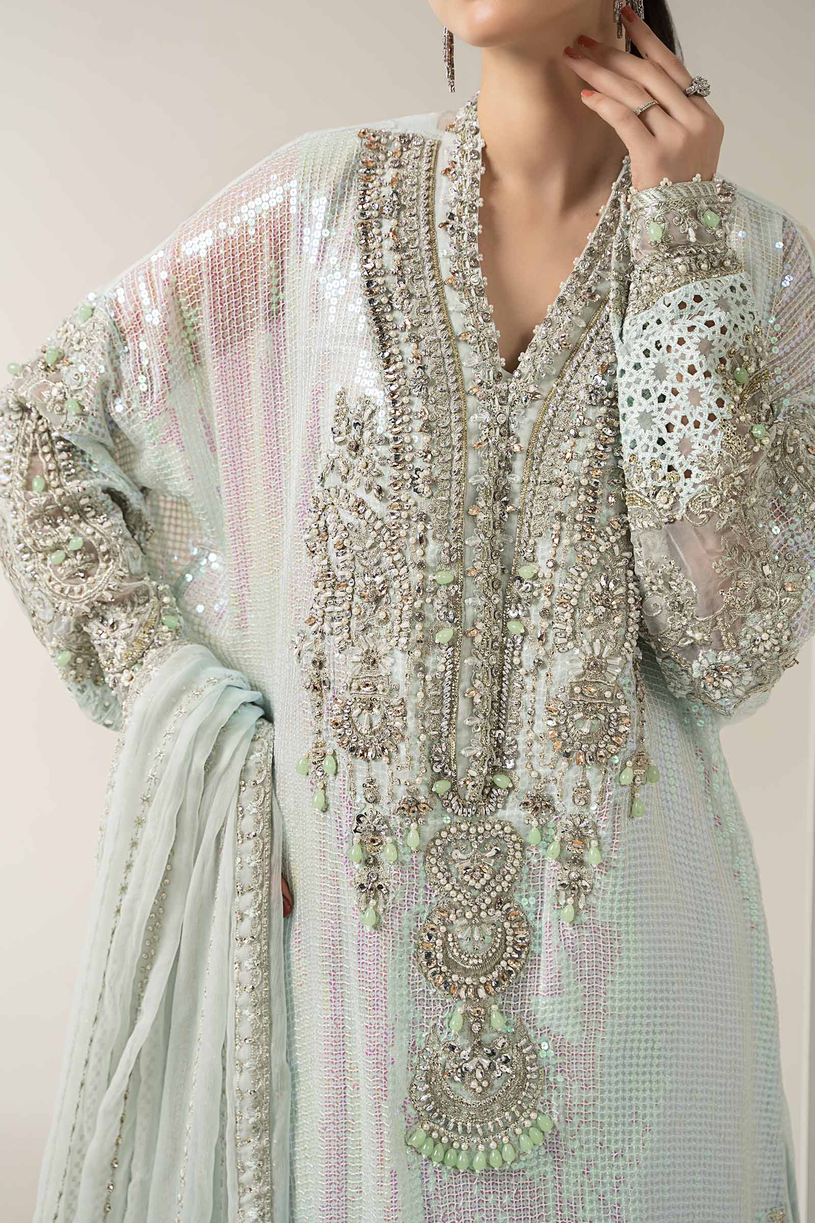 Maria.B Luxury Chiffon Embroidered Unstitched Collection